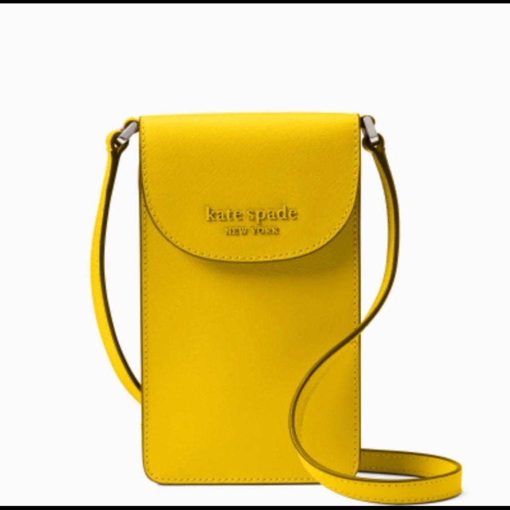 Kate Spade North Monotone Flap phone crossbody